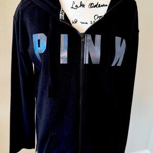 Victoria’s Secret Pink lightweight unstructured sweatshirt.  Loose fit. Size XS
